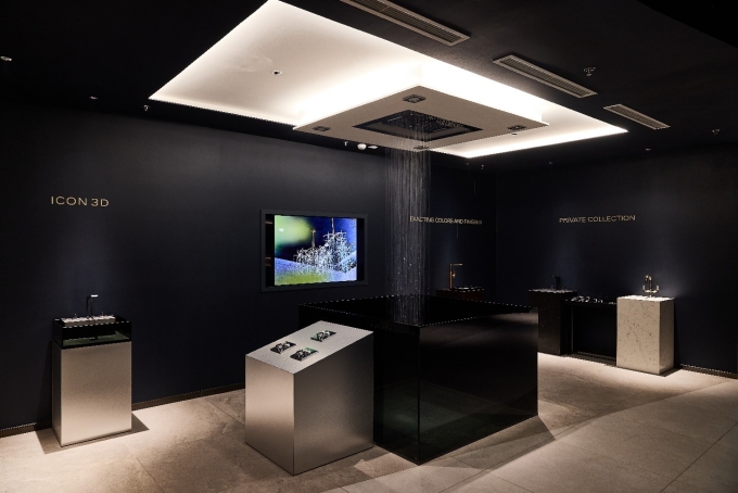 Khu vực trải nghiệm bộ sản phẩm Grohe bên trong LEC. Ảnh: Lixil Việt Nam