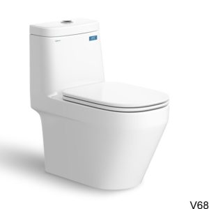 Bồn Cầu Viglacera V68 Xả Xoáy 1 khối