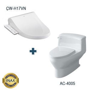 Bồn cầu nắp điện tử INAX AC-4005+CW-H17VN/BW1