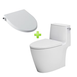 Bồn cầu 1 khối nắp rửa cơ INAX AC-912+CW-S15VN/BW1