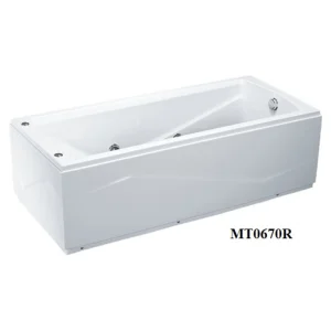 Bồn Tắm Massage 1.7M Chân Yếm CAESAR MT0670L/R