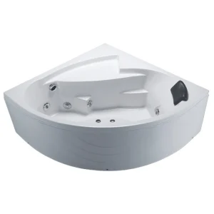 Bồn Tắm Góc Massage Caesar MT5140 Chân Yếm 1.4M