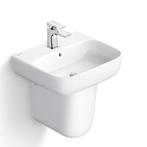 Chậu Rửa Lavabo Viglacera V23 Mekong Chân Ngắn