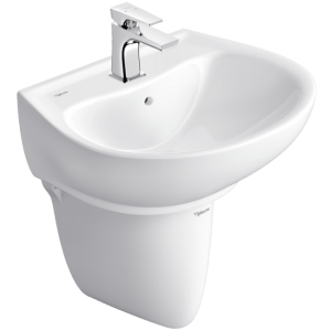 Chậu Rửa Lavabo Viglacera V39 Chân Treo