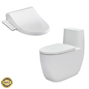 Bồn cầu nắp điện tử INAX AC-1052+CW-H17VN/BW1