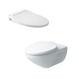 Bồn cầu treo tường nắp rửa cơ INAX AC-23P+CW-S32VN/BW1