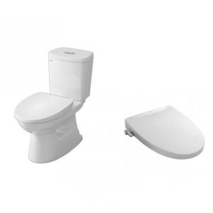 Bồn cầu INAX nắp rửa cơ AC-504A+CW-S32VN-1/BW1