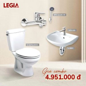 Bộ thiết bị vệ sinh Inax combo 1