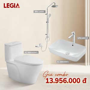 Bộ thiết bị vệ sinh Inax combo 5