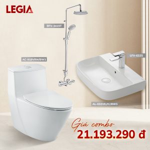 Bộ thiết bị vệ sinh Inax combo 6