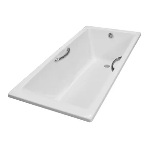 Bồn tắm nhựa có tay vịn không yếm PAY1520HV#W