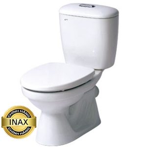 Bồn cầu 2 khối INAX thoát ngang C-306VPT/BW1