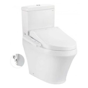 Bồn Cầu Điện Tử TOTO CS945PDW16 Nắp Rửa Washlet TCF23410AAA C2 Thoát Ngang