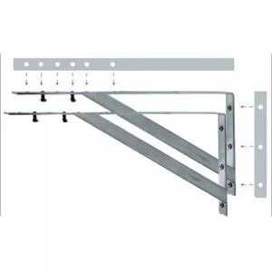 Giá đỡ chậu lavabo âm bàn Caesar BF442-5