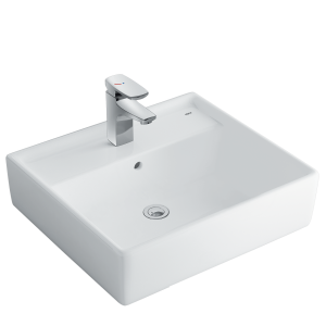 Chậu Rửa Lavabo Inax L-293VFC Đặt Bàn Chữ Nhật