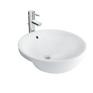 Chậu Rửa Mặt Lavabo Inax AL-333V (L333V) Bán Âm Tròn