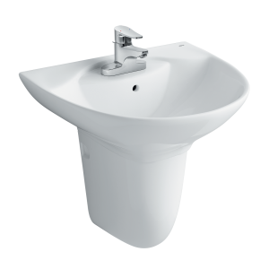 Lavabo Treo Tường Inax L-288V/L-288VEC Chân Ngắn