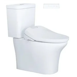 Bàn cầu 2 khối CD1341 + Nắp rửa điện từ TAF610H