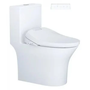 Bàn cầu 1 khối C1391F + Nắp rửa điện từ TAF610H