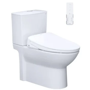 Bàn cầu 2 khối CD1340 + Nắp rửa điện từ TAF710H