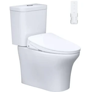 Bàn cầu 2 khối CD1341 + Nắp rửa điện từ TAF710H