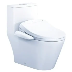 Bàn cầu 1 khối C1363F + Nắp rửa điện từ TAF400H