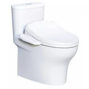 Bàn cầu 1 khối C1394F + Nắp rửa điện từ TAF400H