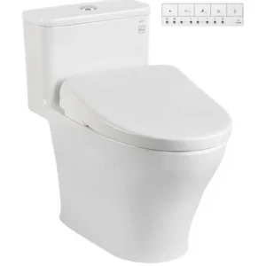 Bồn cầu 1 khối TOTO MS857CDW23 nắp điện tử Washlet S7 TCF47360GAA giấu dây