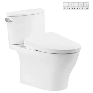 Bồn Cầu Điện Tử TOTO CS767CRW23#XW Nắp Rửa Washlet TCF47360GAA S7 Giấu Dây