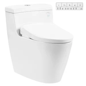 Bồn Cầu Điện Tử TOTO MS636CDRW23 Nắp Rửa Washlet TCF47360GAA S7 Giấu Dây