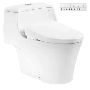 Bồn Cầu Điện Tử TOTO MS823CDRW23 Nắp Washlet TCF47360GAA S7 Giấu Dây