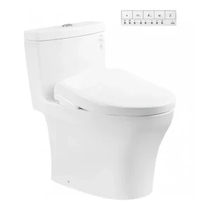 Bồn cầu TOTO MS889CDRW23 1 khối nắp điện tử Washlet S7 TCF47360GAA giấu dây