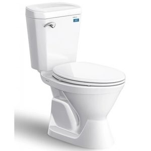 Bồn Cầu Viglacera VI77 2 Khối Nắp Thường V1102 Kèm Lavabo VTL2