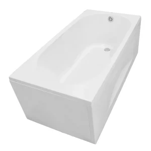 Bồn tắm nhựa không tay vịn có yếm PAY1715VC#W