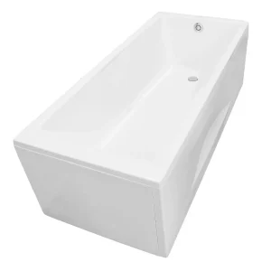 Bồn tắm nhựa không tay vịn có yếm PAY1725VC#W