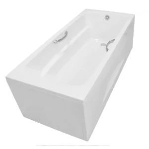 Bồn tắm nhựa có tay vịn có yếm PAY1735HVC#W