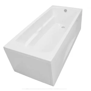 Bồn tắm nhựa không tay vịn có yếm PAY1735VC#W