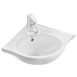 Lavabo Góc Inax L-281V/BW1 Chậu Rửa Treo Tường