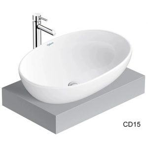 Chậu Rửa Lavabo Viglacera CD15 Đặt Bàn