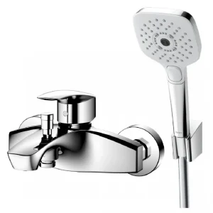 Bộ sen vòi nóng lạnh GM Bát sen massage 3 chế độ TBG09302VA TBW02006V