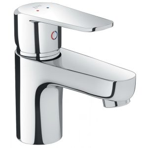 Vòi Lavabo Inax LFV-2012S-R (LFV2012S) Nóng Lạnh Kèm Trụ Xả Lật