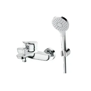 Bộ sen vòi nóng lạnh GO, bát sen mạ TBG01302VA TBW01008V