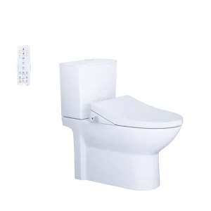 Bàn cầu 2 khối CD1340 + Nắp rửa điện từ TAF512H