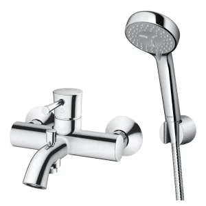 Bộ sen tắm nóng lạnh LN Bát sen massage 2 chế độ TBS02302V TBW07012A