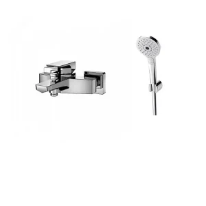 Bộ sen vòi nóng lạnh GE Bát sen massage 3 chế độ TBG07302VA TBW01010V