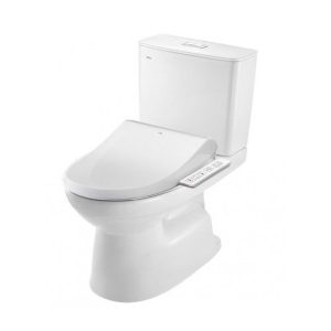 Bồn cầu nắp điện tử INAX C-514A+CW-H17VN/BW1