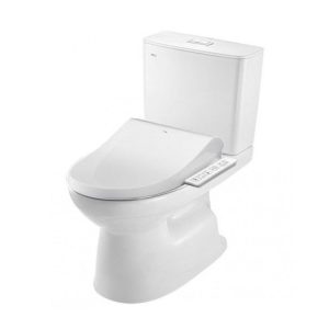 Bồn cầu nắp điện tử INAX C-514A+CW-H18VN/BW1