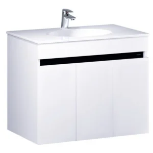 Bộ Tủ Lavabo Caesar LF5026/EH15026AV Màu Trắng Treo Tường