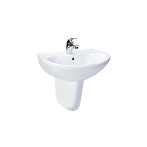 Chậu Lavabo TOTO LHT240CS Treo Tường Chân Lửng