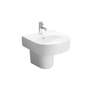 Chậu Lavabo TOTO LHT766CR#XW Treo Tường Chân Ngắn